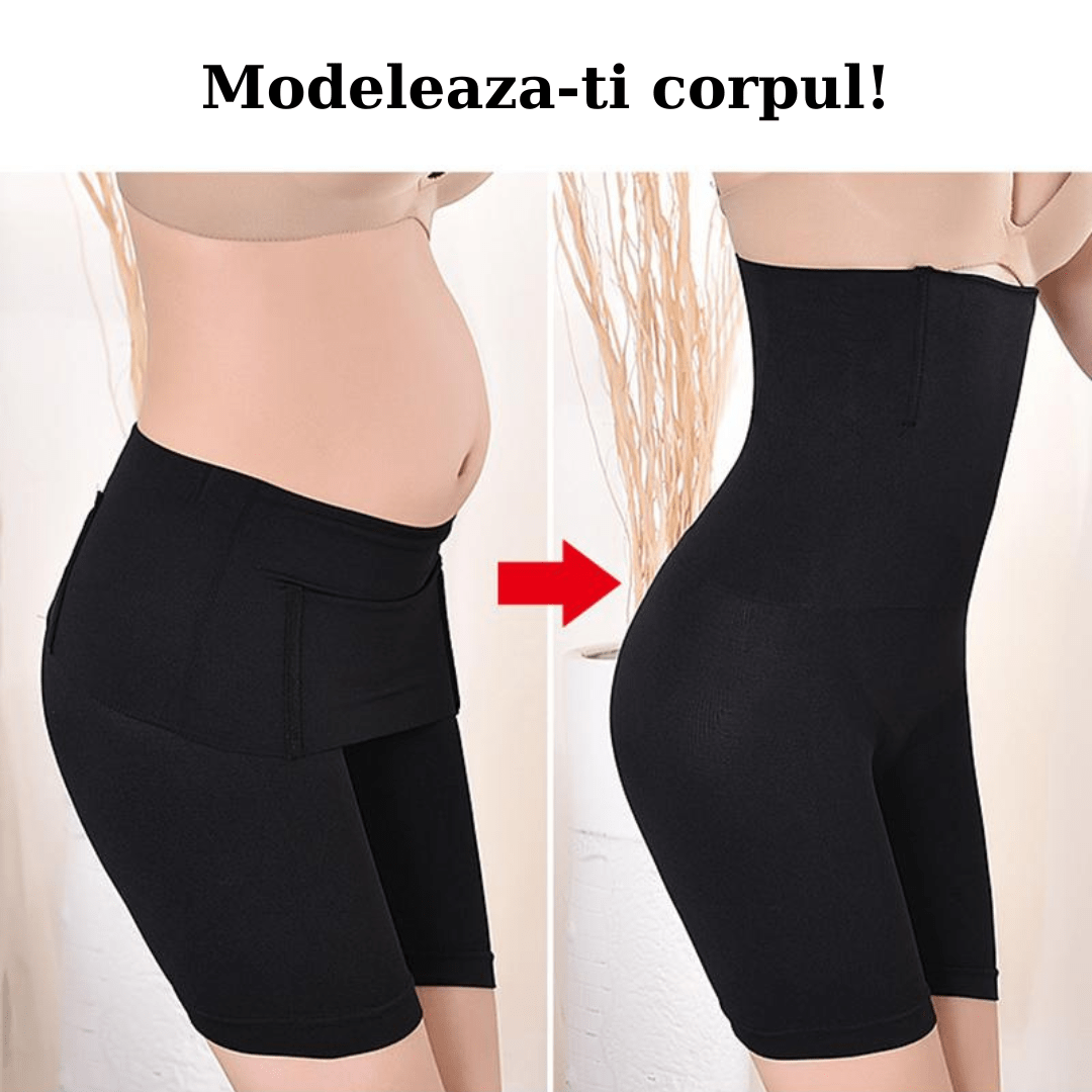 Colanti Modelatori Hera Negru- Lenjerie Modelatoare