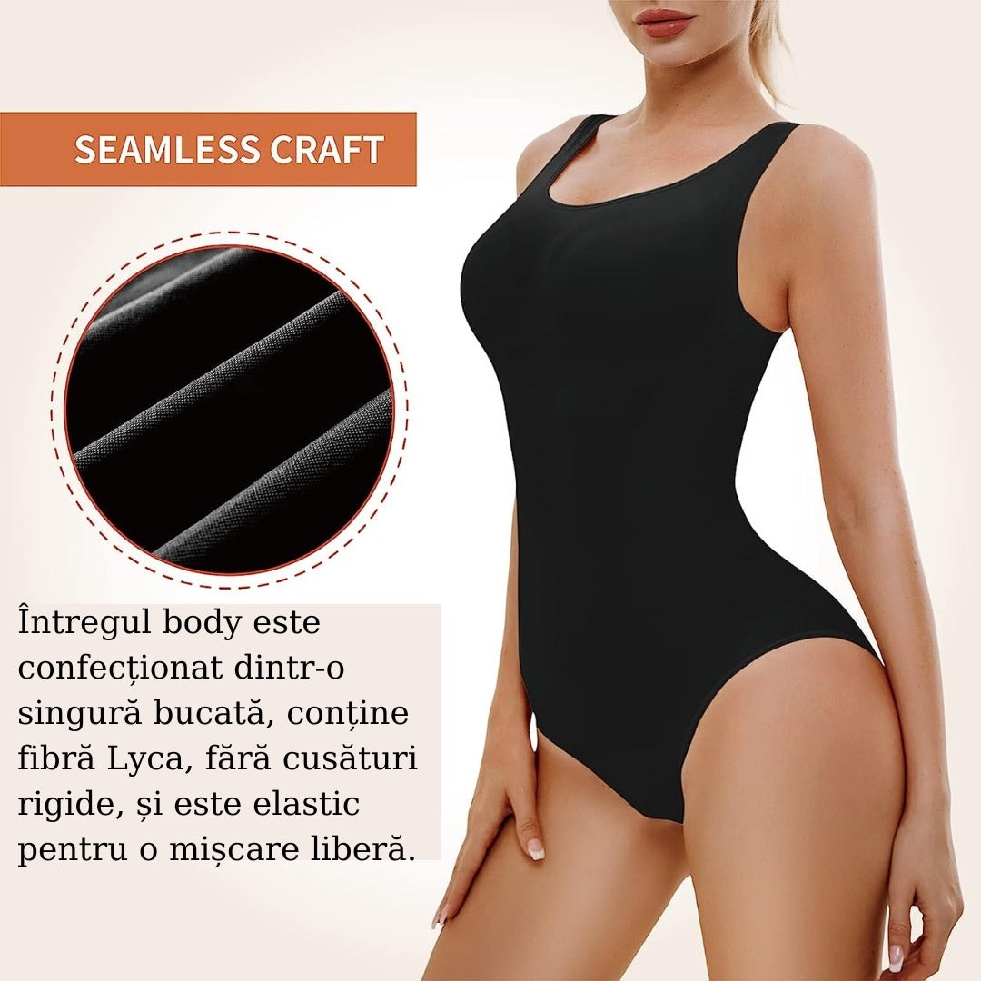Body Modelator Venus Negru- Lenjerie Modelatoare