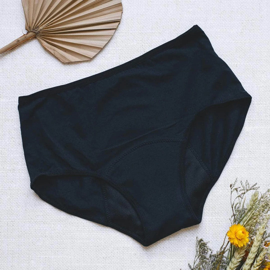 Chiloti Menstruali Reutilizabili Flori de Bumbac - Absorbtie Ridicata