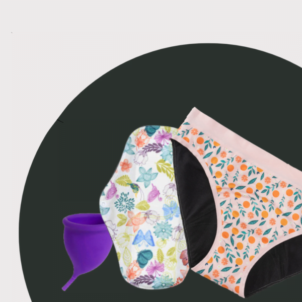 Kitul Femeii Moderne este solutia perfecta pentru perioada menstruala. Acesta contine produse menstruale reutilizabile care sunt ecologice si economice: cupa menstruala, chiloti menstruali si absorbant reutilizabil. Fiecare produs din kit este fabricat din materiale de calitate superioara, garantand confort si siguranta in timpul perioadei menstruale.