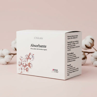 Absorbante din bumbac organic protej slip