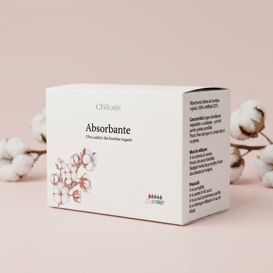 Absorbante din bumbac organic protej slip
