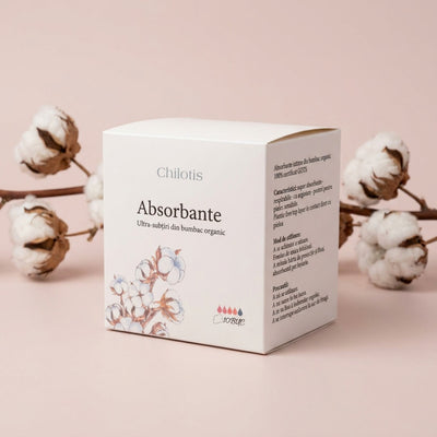Absorbante din bumbac organic super