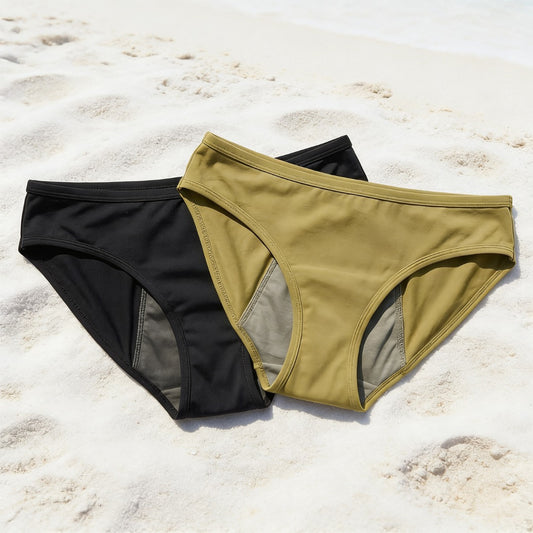 Summer Duo - pachet 2x slip menstrual