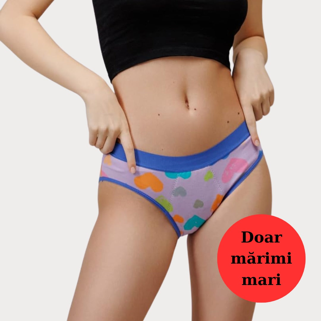 Chiloti Menstruali Reutilizabili Most Wanted- Absorbtie Ridicata