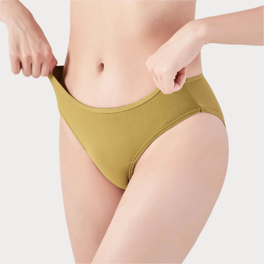 Slip de Baie Menstrual Olive - Costume de Baie