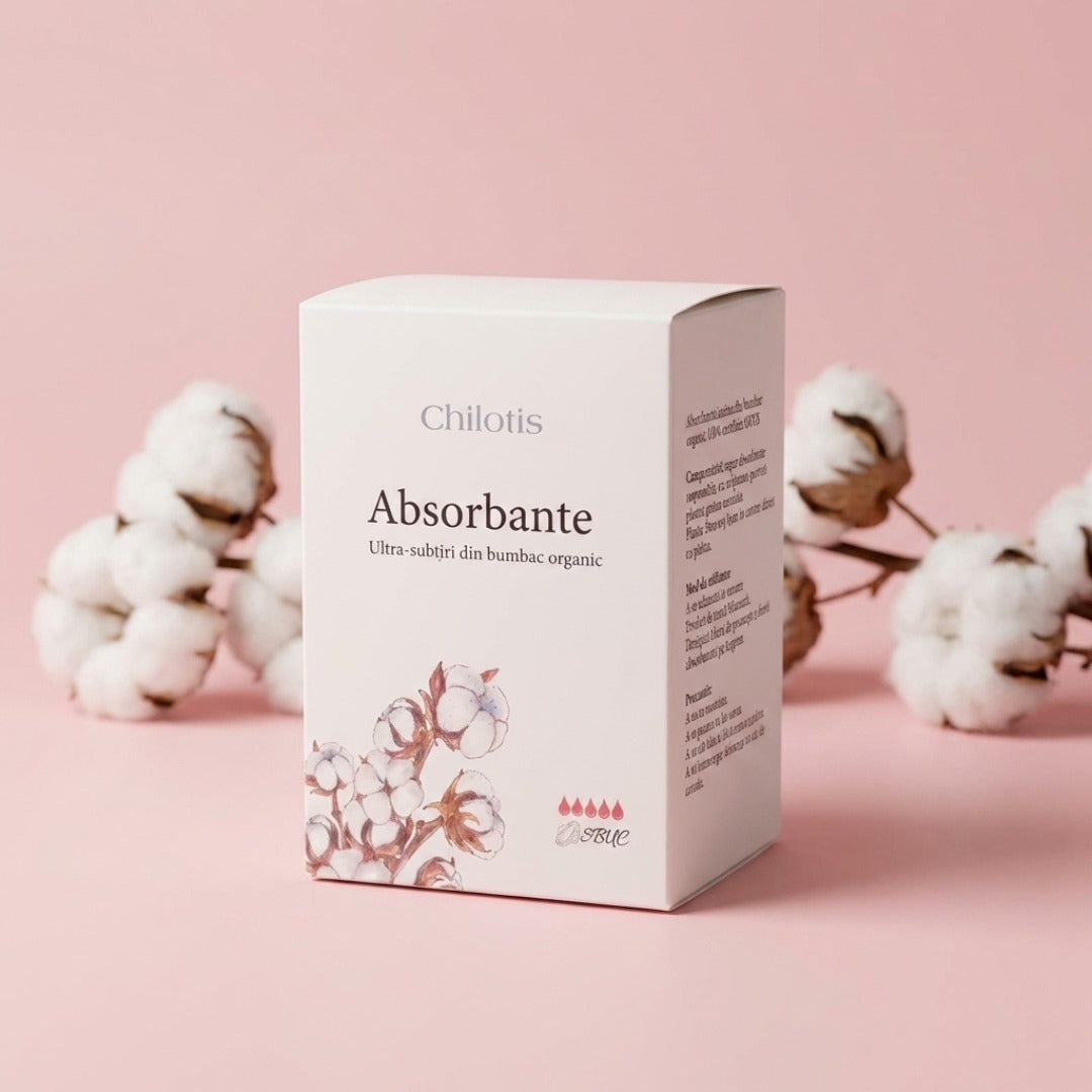 Absorbant din bumbac organic de noapte